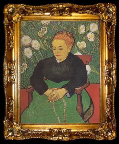 framed  Vincent Van Gogh La Bercese (nn04), ta009-2